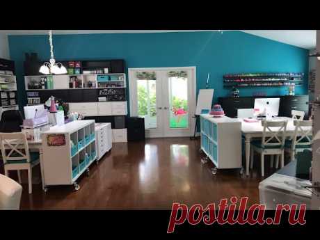 (1) ‪Craftroom/House Tour Live in The Villages, FL 2017‬‏ - YouTube
