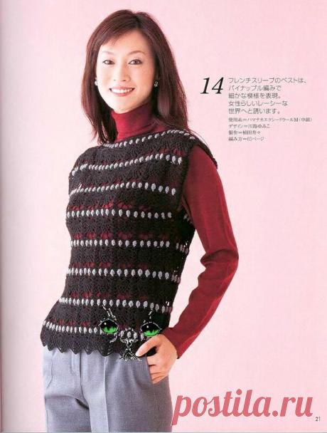 Много кофточек из "азиатов"