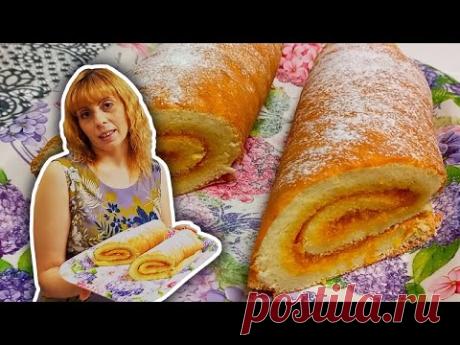 Мастер Класс - Рулет "Шифоновый Бисквит"