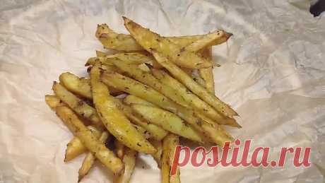 Картофель фри в духовке.
