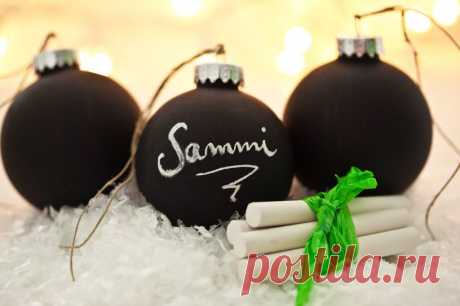 Ёлочные шары / Новогодний интерьер / Модный сайт о стильной переделке одежды и интерьера