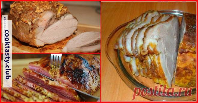 Запекаем мясо для бутербродов к завтраку . Милая Я