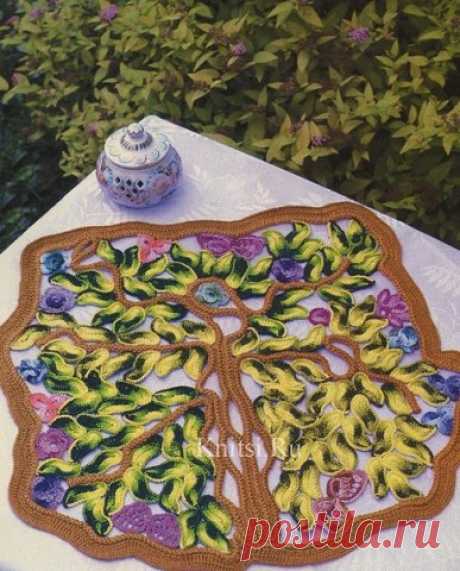 Удивительная салфетка :)))  
