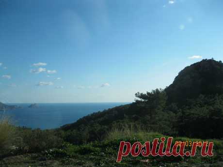 Дорога из Анталии на Кемер