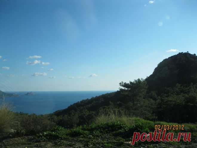 Дорога из Анталии на Кемер