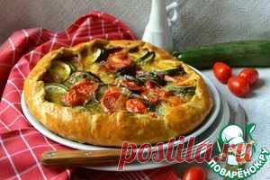 Галета с овощами - кулинарный рецепт