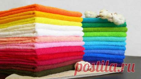 Как сделать махровые полотенца мягкими и пушистыми | Naget.Ru