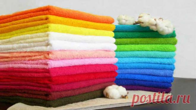 Как сделать махровые полотенца мягкими и пушистыми | Naget.Ru
