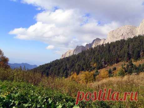 На горных склонах... В Адыгее - 7 Октября 2016 - Персональный сайт