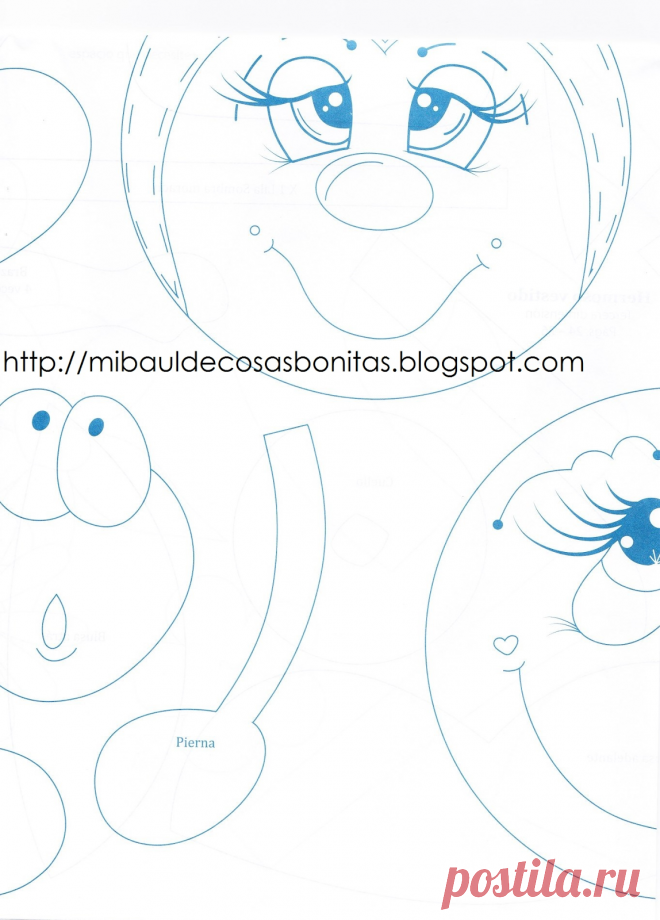 Mi baúl de cosas bonitas: Como hacer expresiones alegres a las manualidades