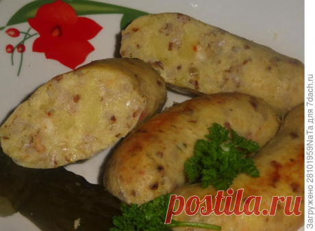 Картофельные колбаски - пошаговый рецепт приготовления с фото