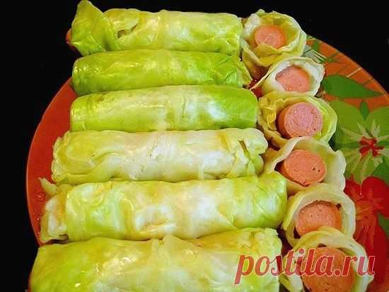 Голубцы с сосисками - просто, быстро, аппетитно! | БУДЕТ ВКУСНО!