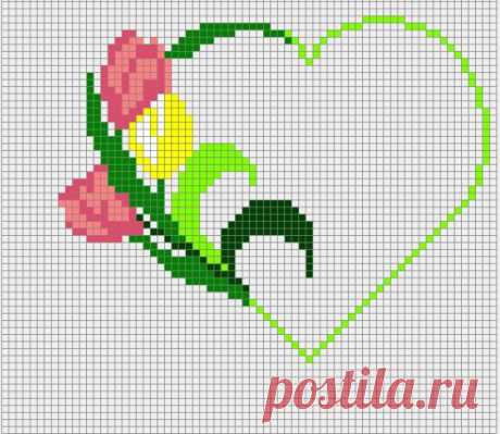 Флора : формат dbb и jbb : Схемы для вязаных чехлов для телефонов и сумочек : Файлы : jbead