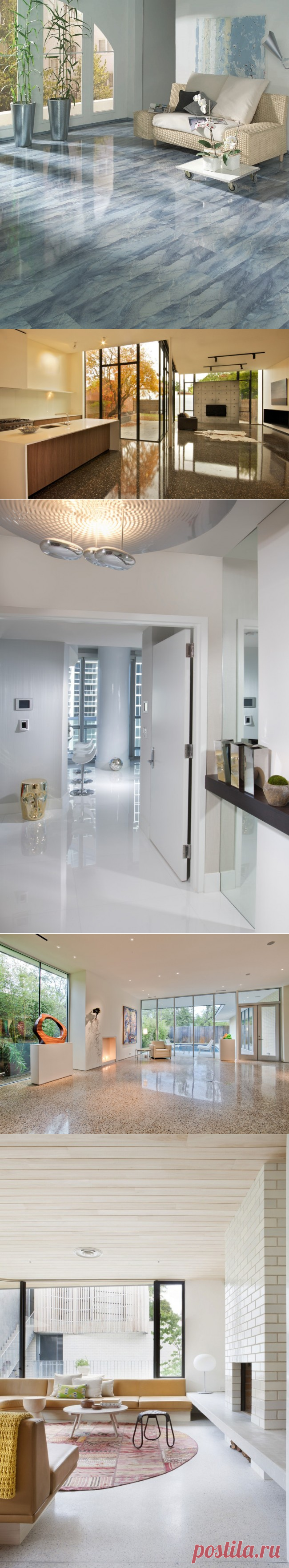 Как сделать наливной пол | Роскошь и уют