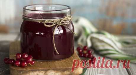 Желе из красной смородины, пошаговый рецепт с фото