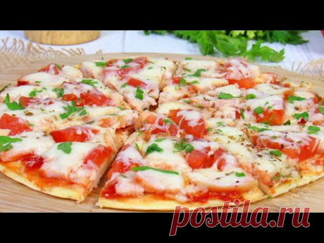 10 dakikada tavada pizza! Kahvaltıda ne pişirilir diye arayanlar için Tarifi