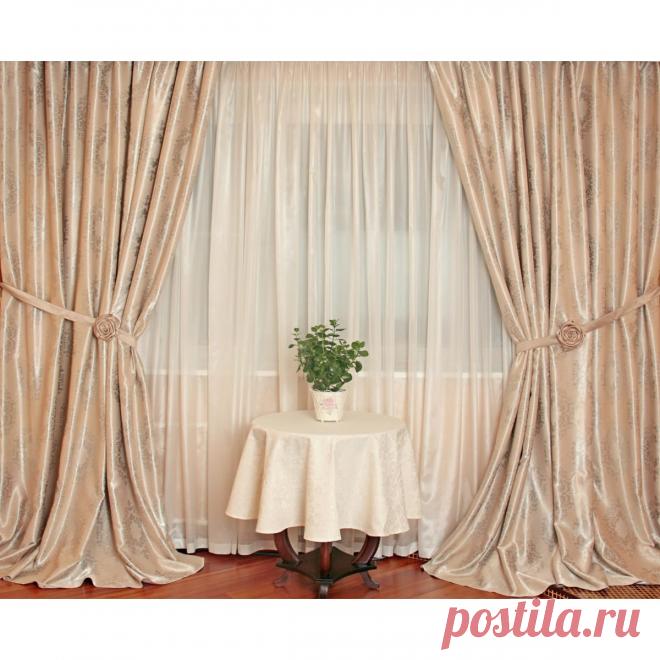 Комплект штор Naturel 1522-11 в Москве – купить по низкой цене в интернет-магазине Леруа Мерлен