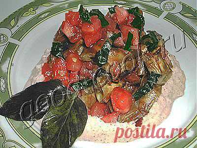 Хорошая кухня - баклажановый салат с ореховым соусом. Кулинарная книга рецептов. Салаты, выпечка.