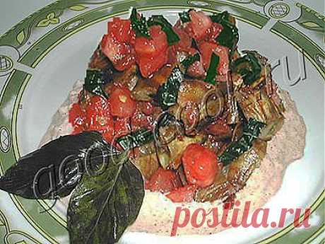 Хорошая кухня - баклажановый салат с ореховым соусом. Кулинарная книга рецептов. Салаты, выпечка.