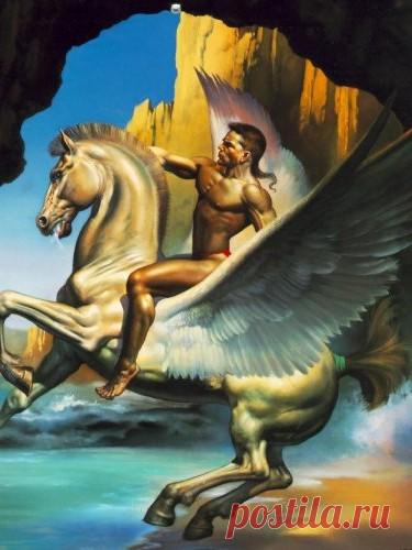 Легенды о мифическом коне - Тулпаре » Сайт о лошадях KoHuKu.ru