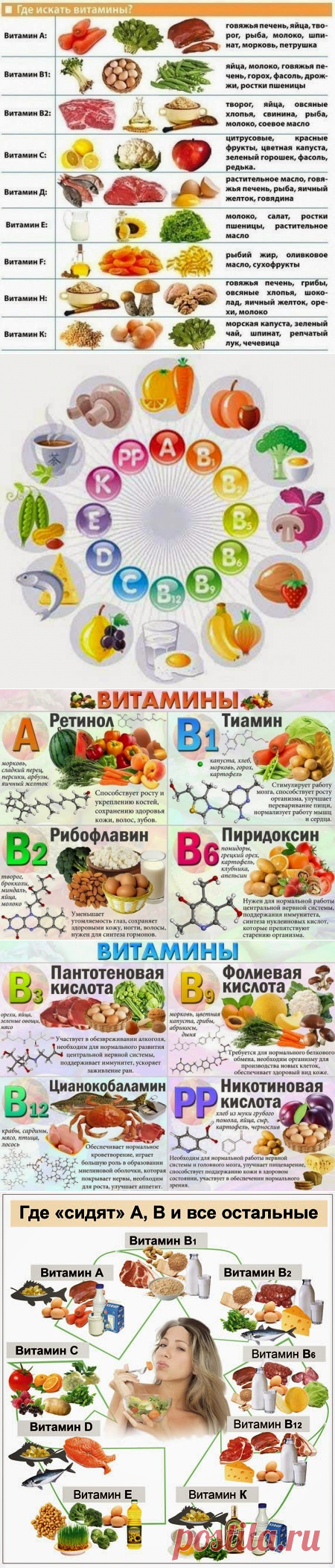 Роль витаминов для организма человека