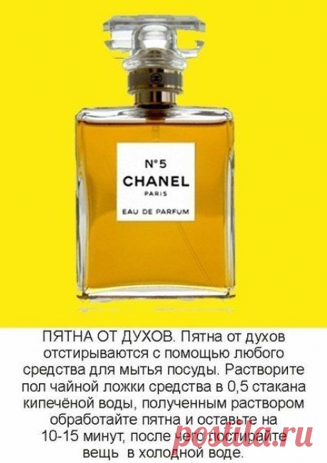 8 советов — как вывести пятна разного типа |