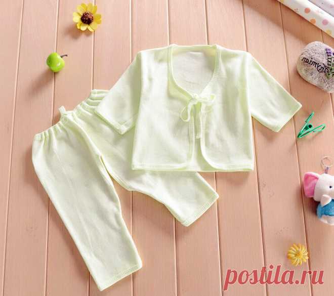 Выкройка распашонки | Как сшить распашонку для новорожденных