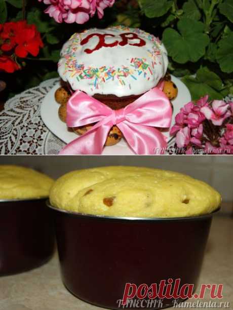 Творожный кулич