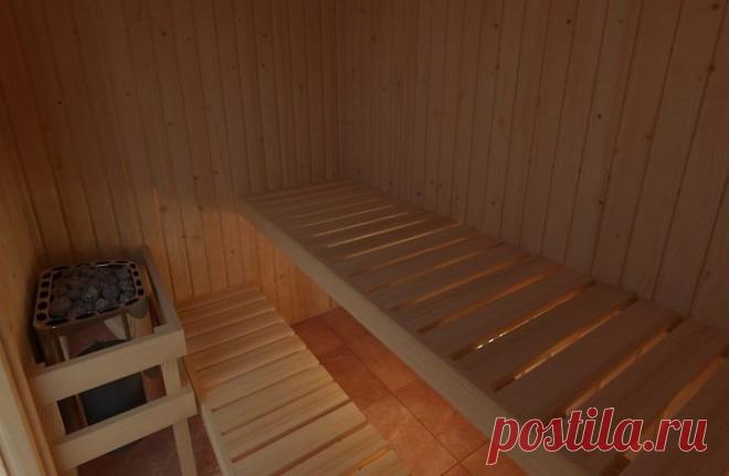 Как сделать маленькую сауну в доме