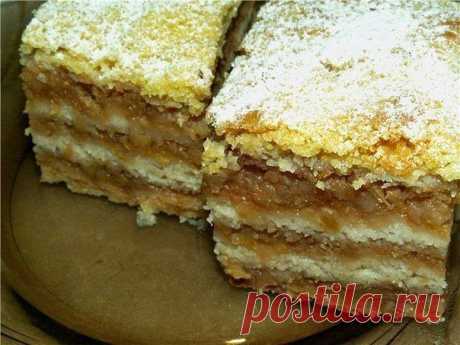 Самые вкусные рецепты: Сухой яблочный пирог