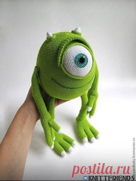 Майк Вазовский «корпорация монстров». – Мир вязания и рукоделия