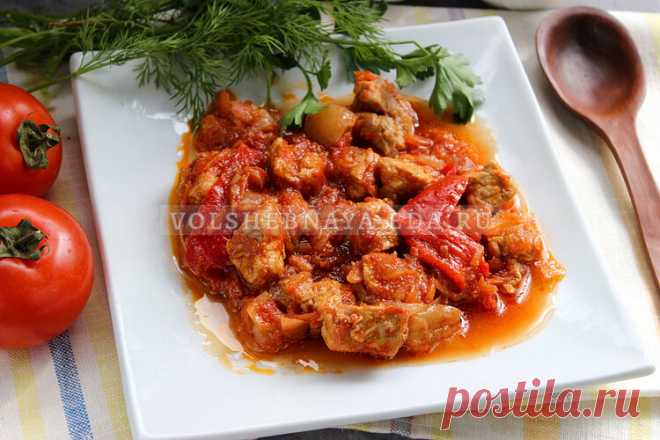 Мясо с лечо в мультиварке Просто и быстро! Возьмите полкилограмма любого мяса, обжарьте его с луком и морковкой, добавьте лечо и тушите до полной готовности. Готовить можно в мультиварке или на плите.