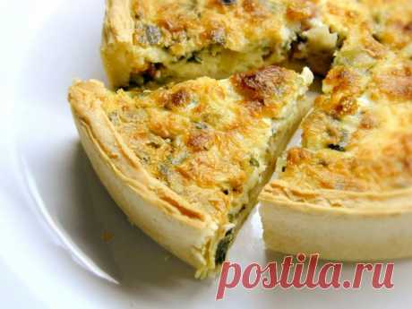 Картофельный «Киш» с овощами / Простые рецепты