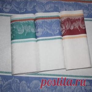 Как отстирать кухонные полотенца с помощью микроволновки. Пятна исчезли за 1,5 минуты! - МирТесен