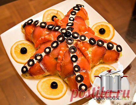 Салат "Морская звезда", рецепт салата