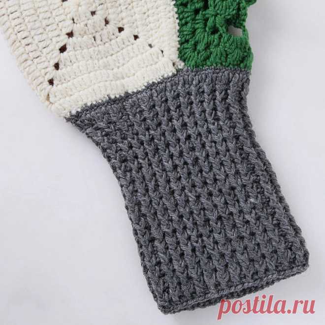 Весёлый квадрат: 14 моделей с цветными мотивами крючком | Вязание с Paradosik_Handmade | Дзен