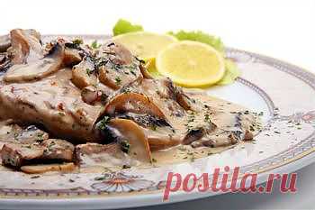 Рецепт говядины с соусом бефстроганов - Быстрый обед и ужин . 1001 ЕДА вкусные рецепты с фото!