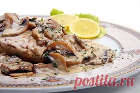 Рецепт говядины с соусом бефстроганов - Быстрый обед и ужин . 1001 ЕДА вкусные рецепты с фото!