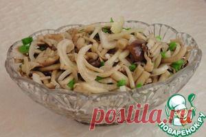 Опята почти по-корейски - кулинарный рецепт