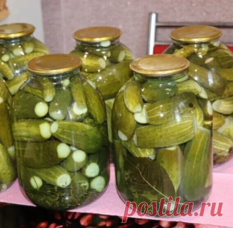 Как я консервирую огурцы, которые никогда не взрываются!