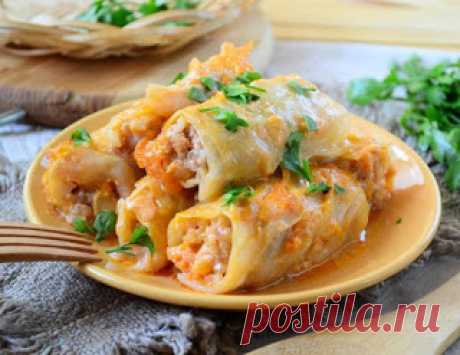 Самые вкусные рецепты: Запеченные голубцы в сметане и кетчупе