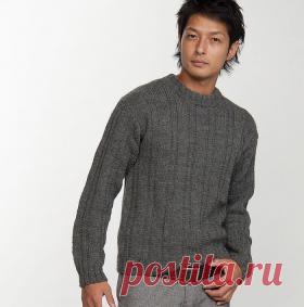 Модели спицами для мужчин с описанием и схемами для вязания - страница 8