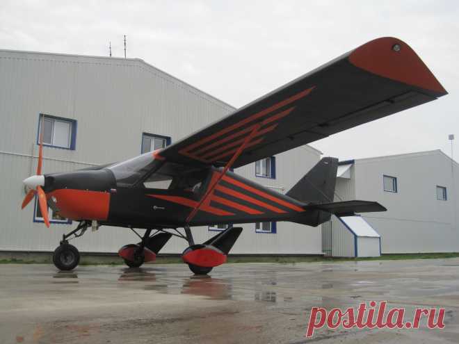 Сверх легкий самолет Д-46.