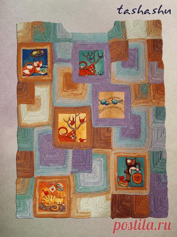 Вязаная курточка вместо шубки? Почему бы и нет! | Журнал Ярмарки Мастеров