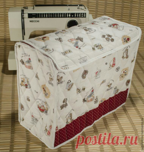 Стёганый чехол для швейной машины Diy Модная одежда и дизайн интерьера своими руками