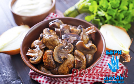 Как вкусно пожарить грибы
