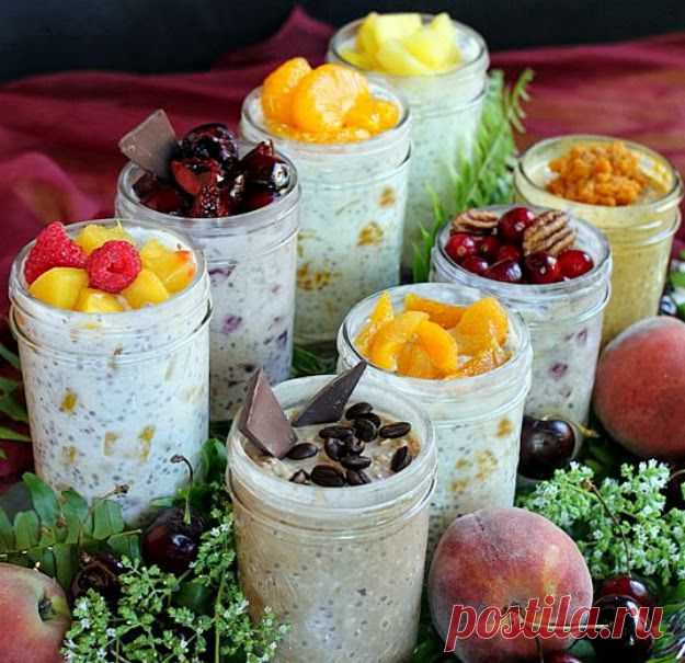 Овсянка на новый лад.Рецепт.