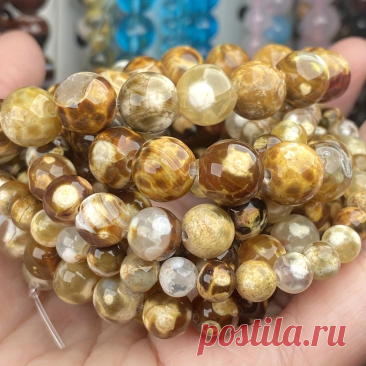 бусины из натурального камня яшма с рисунком - Temu Moldova