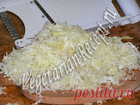 Квашеная капуста в рассоле - хрустящая, вкусная, в банке, рецепт с фото