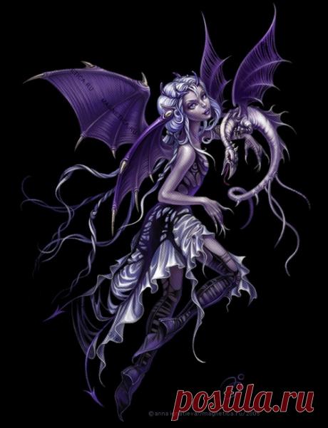 Работы художницы Анны Игнатьевой/ Раздел &quot;Феи&quot; (44 работ) » Картины, художники, фотографы на Nevsepic